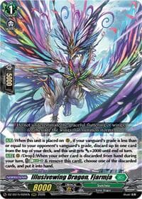 Illusivewing Dragon, Fjarmja - DZ-SS15: The Legendary Vanguards - Cardfight Vanguard card