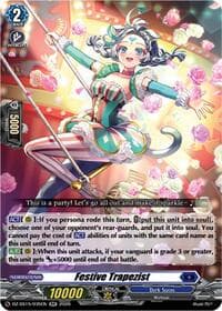Festive Trapezist - DZ-SS15: The Legendary Vanguards - Cardfight Vanguard card