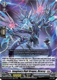 Imaginary Digit Dragon, Diracsy - DZ-SS15: The Legendary Vanguards - Cardfight Vanguard card