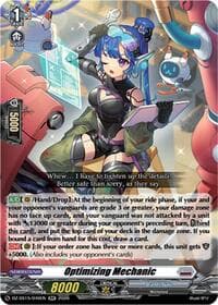 Optimizing Mechanic - DZ-SS15: The Legendary Vanguards - Cardfight Vanguard card