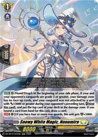 Snowy White Magic, Nonomira - DZ-SS15: The Legendary Vanguards - Cardfight Vanguard card