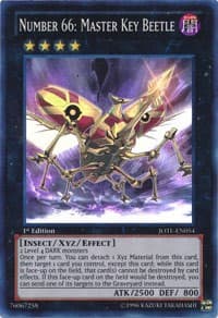 Number 66: Master Key Beetle - Judgment of the Light - YuGiOh card