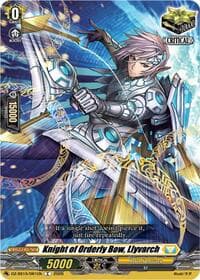 Knight of Orderly Bow, Llyvarch - DZ-SS15: The Legendary Vanguards - Cardfight Vanguard card