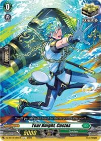 Tear Knight, Costas - DZ-SS15: The Legendary Vanguards - Cardfight Vanguard card