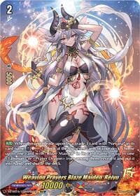 Weaving Prayers Blaze Maiden, Reiyu (15thSP) - DZ-SS15: The Legendary Vanguards - Cardfight Vanguard card