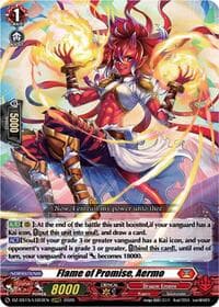 Flame of Promise, Aermo - DZ-SS15: The Legendary Vanguards - Cardfight Vanguard card