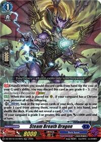 Steam Breath Dragon - DZ-SS15: The Legendary Vanguards - Cardfight Vanguard card