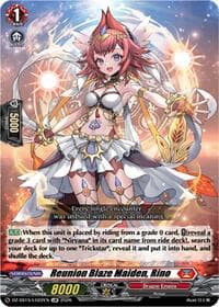 Reunion Blaze Maiden, Rino - DZ-SS15: The Legendary Vanguards - Cardfight Vanguard card