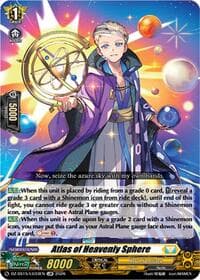 Atlas of Heavenly Sphere - DZ-SS15: The Legendary Vanguards - Cardfight Vanguard card