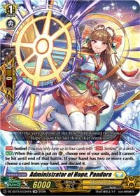 Administrator of Hope, Pandora - DZ-SS15: The Legendary Vanguards - Cardfight Vanguard card