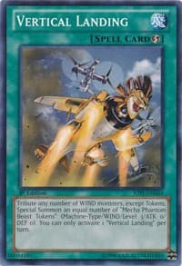 Vertical Landing - Judgment of the Light - YuGiOh card