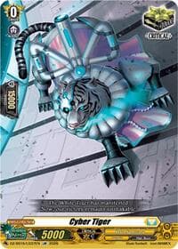 Cyber Tiger - DZ-SS15: The Legendary Vanguards - Cardfight Vanguard card