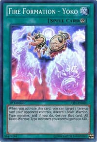 Fire Formation - Yoko - Judgment of the Light - YuGiOh card