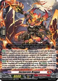 Incinerate Dragon - DZ-SS15: The Legendary Vanguards - Cardfight Vanguard card