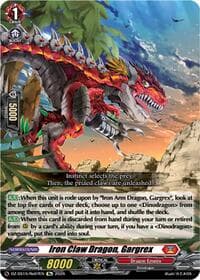 Iron Claw Dragon, Gargrex - DZ-SS15: The Legendary Vanguards - Cardfight Vanguard card