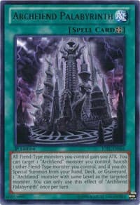Archfiend Palabyrinth - Judgment of the Light - YuGiOh card
