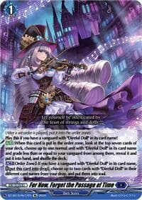 For Now, Forget the Passage of Time - DZ-SS15: The Legendary Vanguards - Cardfight Vanguard card