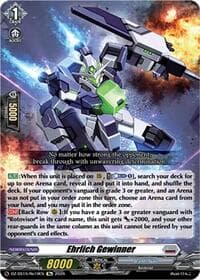 Ehrlich Gewinner - DZ-SS15: The Legendary Vanguards - Cardfight Vanguard card