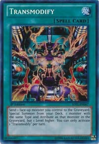 Transmodify - Judgment of the Light - YuGiOh card