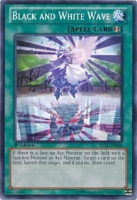 Black and White Wave - Judgment of the Light - YuGiOh card
