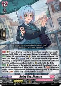 Rainy Day, Shaerra - DZ-SS15: The Legendary Vanguards - Cardfight Vanguard card