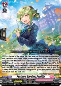 Fortune Garden, Feuille - DZ-SS15: The Legendary Vanguards - Cardfight Vanguard card