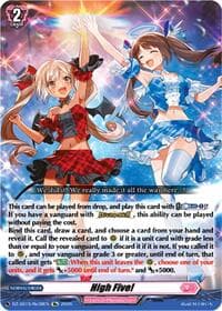 High Five! - DZ-SS15: The Legendary Vanguards - Cardfight Vanguard card