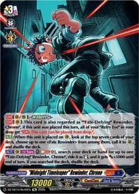 "Midnight Timeleaper" Rewinder, Chrono - DZ-SS15: The Legendary Vanguards - Cardfight Vanguard card