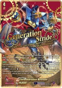Chronodragon Nextage (SEC) - DZ-SS15: The Legendary Vanguards - Cardfight Vanguard card
