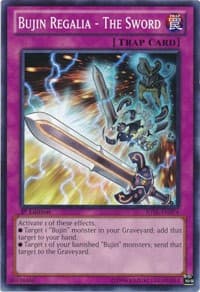 Bujin Regalia - The Sword - Judgment of the Light - YuGiOh card