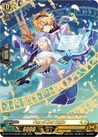 Pan of New Style (SR) - DZ-SS15: The Legendary Vanguards - Cardfight Vanguard card