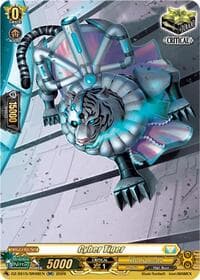 Cyber Tiger (SR) - DZ-SS15: The Legendary Vanguards - Cardfight Vanguard card