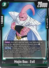 Majin Buu : Evil - ST01-033 - Story Booster 01 - Dragon Ball Super: Fusion World card