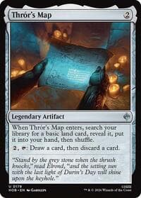 Thror's Map - The Hobbit - Magic: The Gathering card
