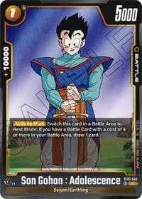 Son Gohan : Adolescence - ST01-045 - Story Booster 01 - Dragon Ball Super: Fusion World card