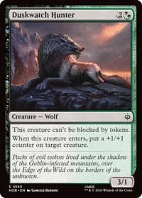Duskwatch Hunter - The Hobbit - Magic: The Gathering card