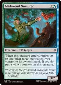 Mirkwood Nurturer - The Hobbit - Magic: The Gathering card