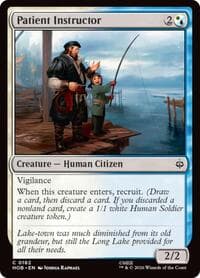 Patient Instructor - The Hobbit - Magic: The Gathering card
