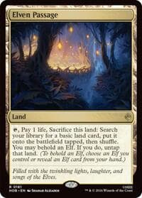 Elven Passage - The Hobbit - Magic: The Gathering card