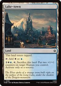 Lake-town - The Hobbit - Magic: The Gathering card