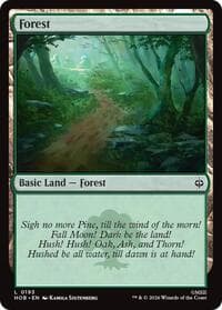 Forest (0193) - The Hobbit - Magic: The Gathering card