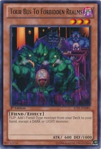 Tour Bus To Forbidden Realms - Judgment of the Light - YuGiOh card