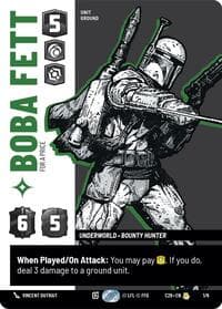 Boba Fett - For a Price - 2026 Convention Exclusive - Star Wars: Unlimited card