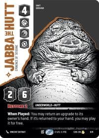 Jabba the Hutt - Eminence of Tatooine - 2026 Convention Exclusive - Star Wars: Unlimited card