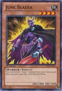 Junk Blader - Judgment of the Light - YuGiOh card