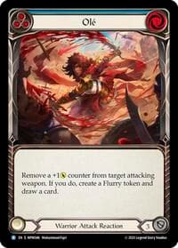 Ole (Blue) - Mastery Pack Warrior - Flesh and Blood TCG card