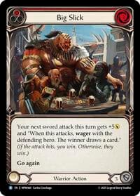 Big Slick (Red) - Mastery Pack Warrior - Flesh and Blood TCG card