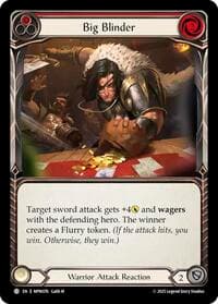 Big Blinder (Red) - Mastery Pack Warrior - Flesh and Blood TCG card