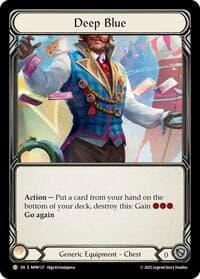 Deep Blue - Mastery Pack Warrior - Flesh and Blood TCG card