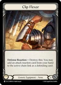 Clip Flexor - Mastery Pack Warrior - Flesh and Blood TCG card